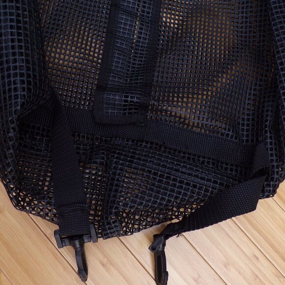 Rubberized Nylon Mesh Waterproof Storage Bag. Velcro Closure Kayak Canoe Boat - Picture 4 of 6
